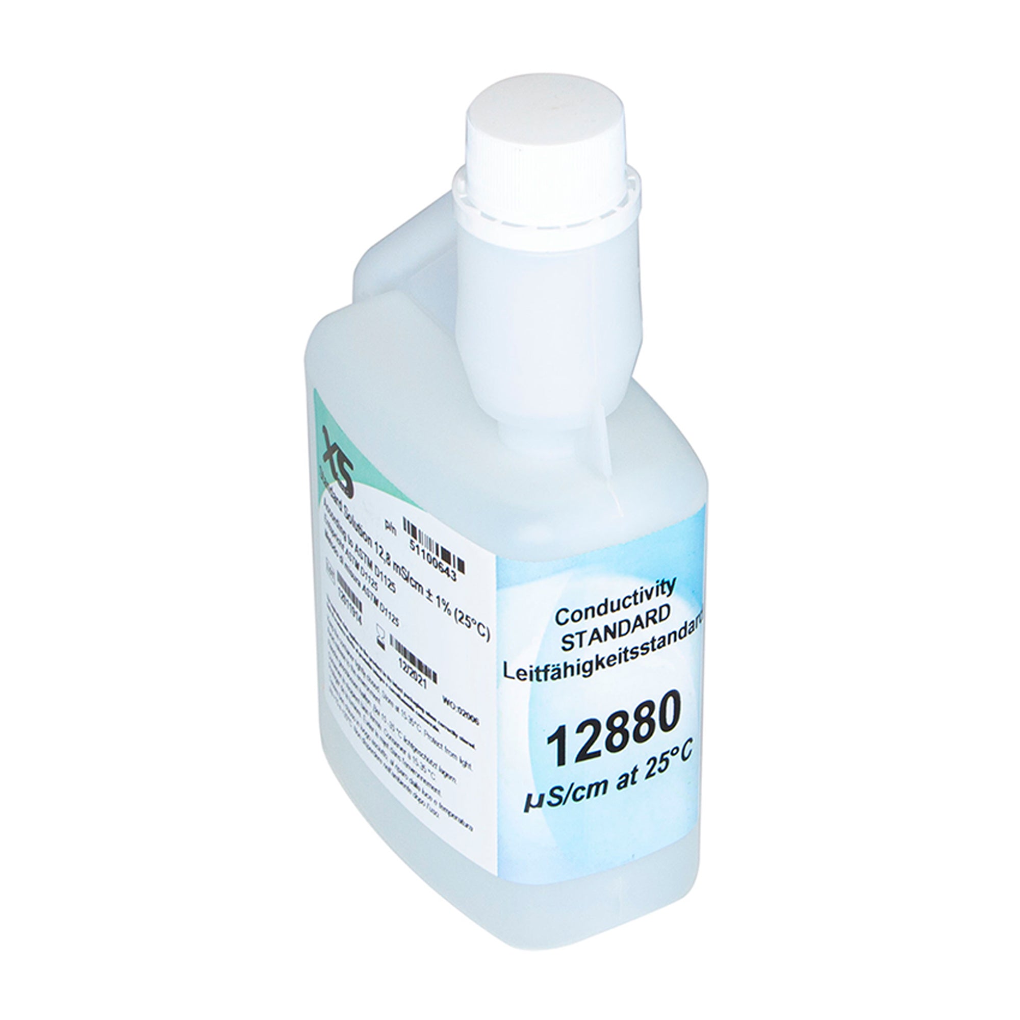51100643 XS Basic EC 12880 µS/cm /25°C, 500 ml bottle autocal Verification Solution