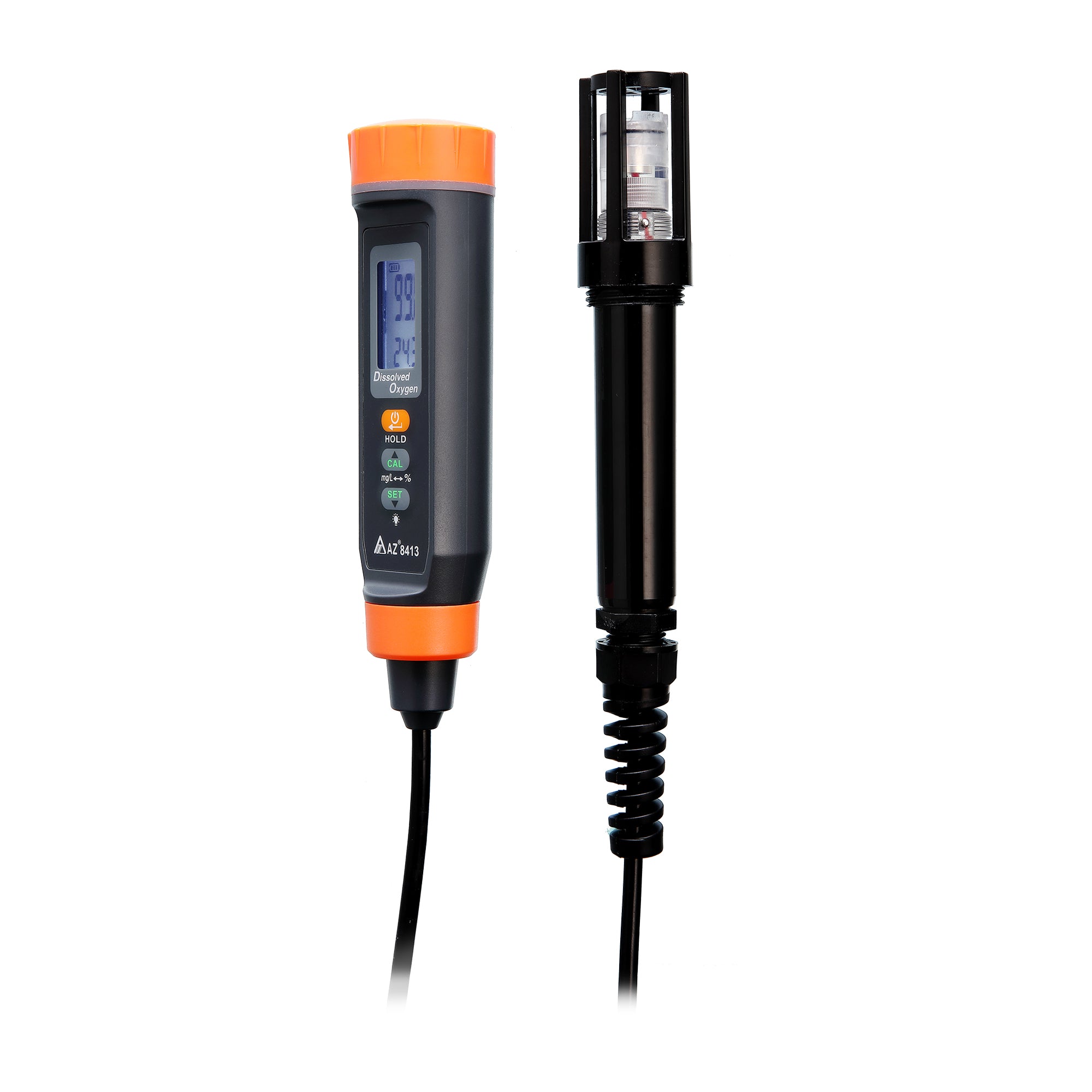 8413 AZ Dissolved Oxygen Pen with long cable probe