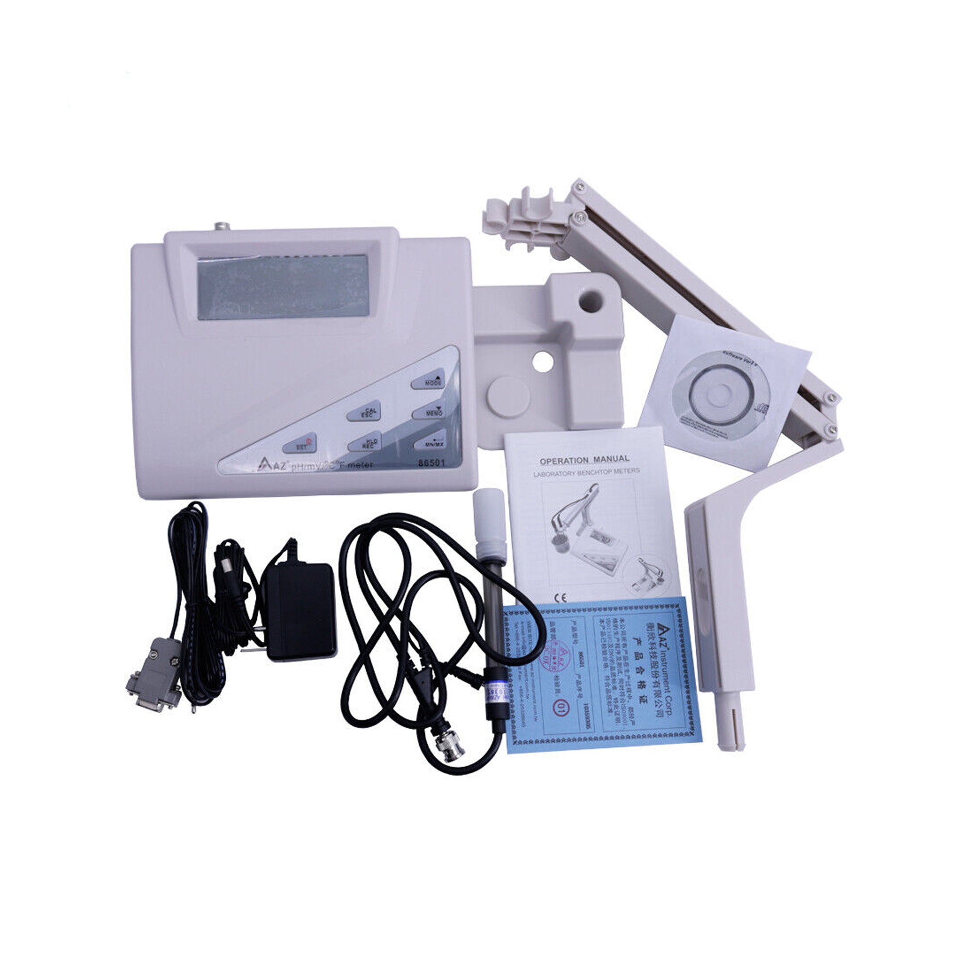 86501 AZ Accurate Digital Benchtop Water Quality pH Meter