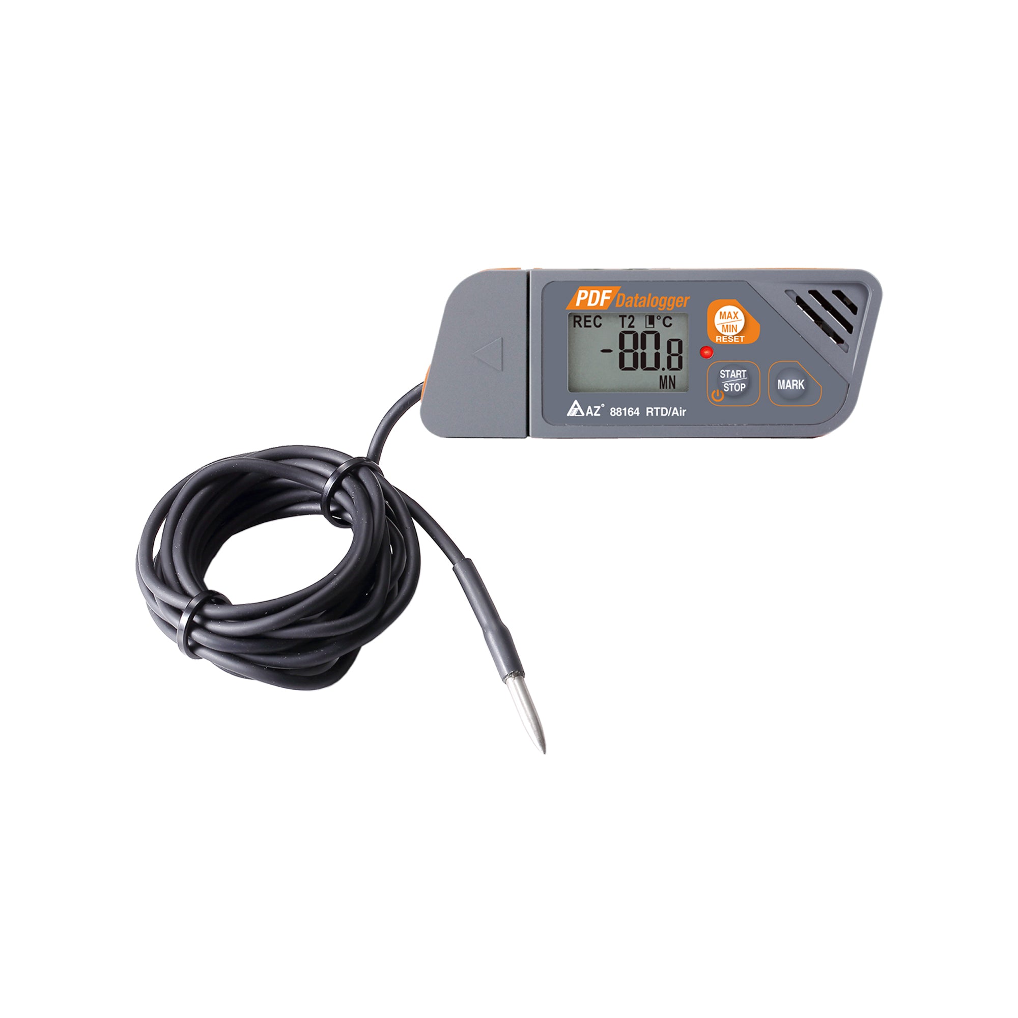 AZ 88164 Ultra Low Temp. Data Logger with RTD Pt1000 Probe