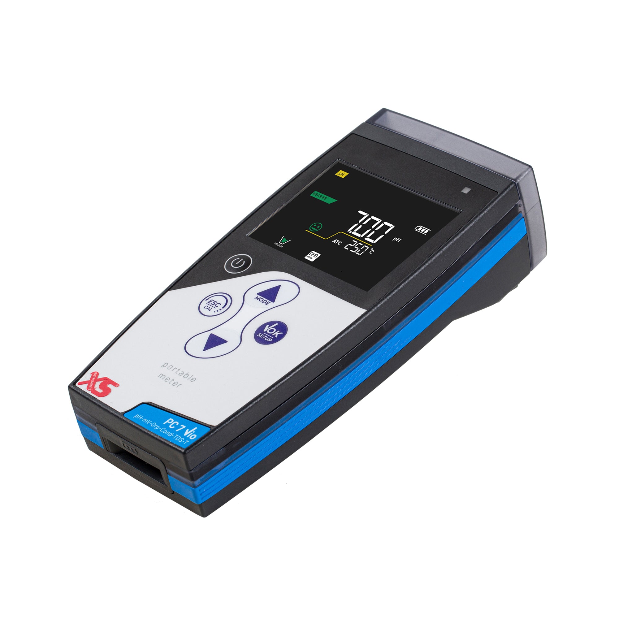 50110712 XS PC 7 Vio portable multiparameter meter - Electrode 201 T - Cell 2301 T