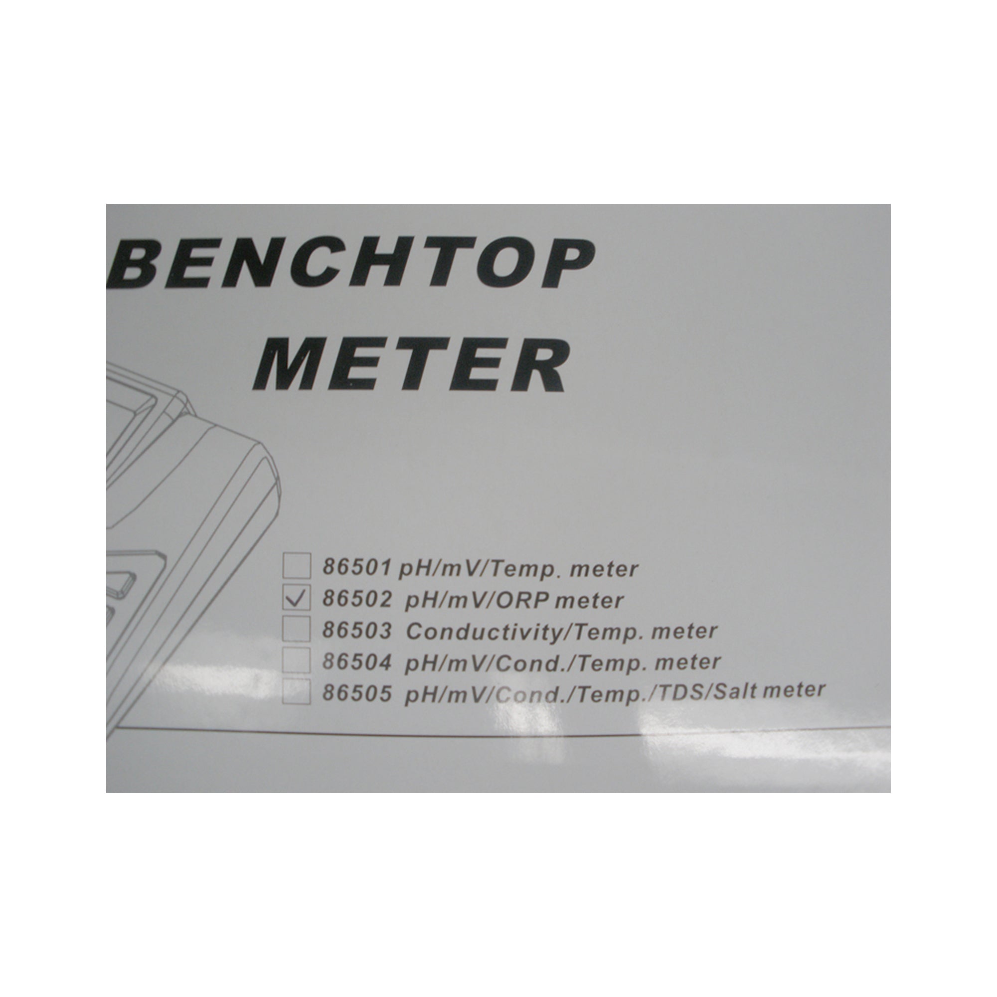 86502 AZ Water Quality Professional Benchtop Meter - pH/ORP/mV
