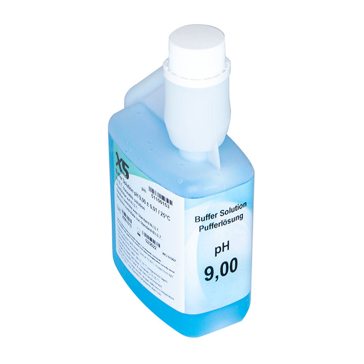 XS Basic pH 9.00 /25°C (blue), 500 ml autocal bottle Test solution — main product view