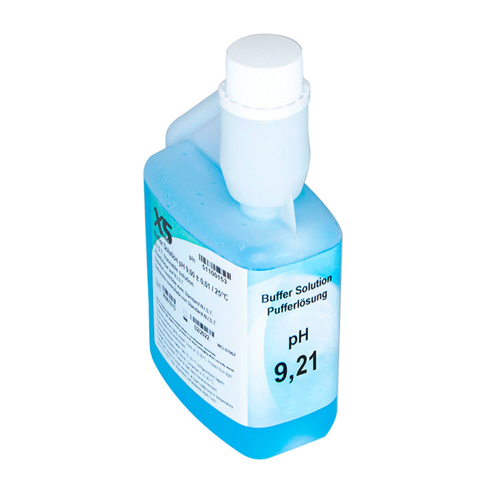 XS Basic pH 9.21 /25°C (blue), 500 ml autocal bottle Test solution — main product view