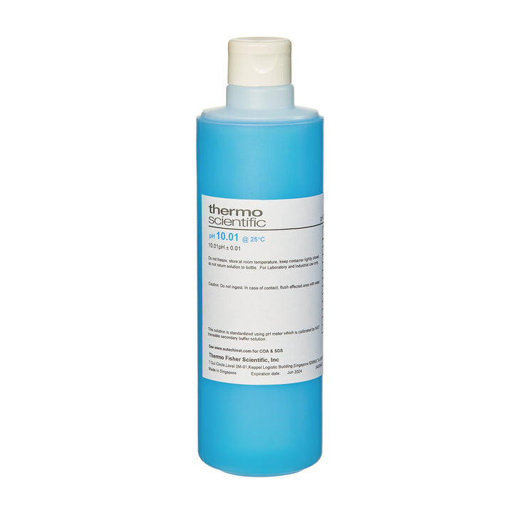 Eutech™ pH Buffers and Solutions, Blue Color-Coded 1L — main product view