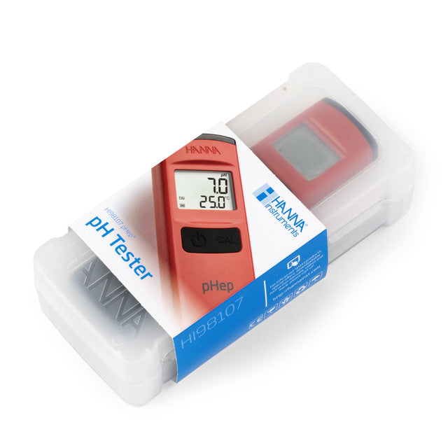 HI98107 Waterproof Pocket pH Tester with 0.1 Resolution - pHep®
