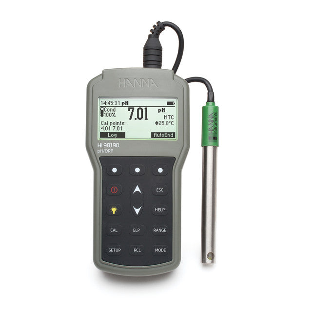HI98190 Professional Waterproof Portable pH/ORP Meter